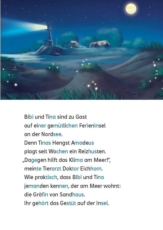 Produktbild: Lesefuchs Bibi & Tina: Pferde-Abenteuer am Meer Lesestufe 2