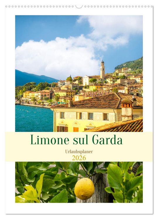 Produktbild: Limone sul Garda - Urlaubsplaner (Wandkalender 2026 DIN A2 hoch), CALVENDO Monatskalender