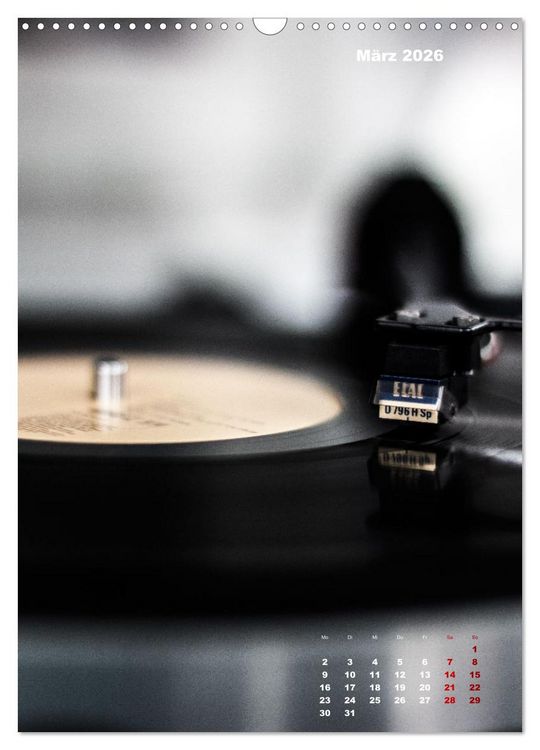 Produktbild: Der Klang von Musik (Wandkalender 2026 DIN A3 hoch), CALVENDO Monatskalender