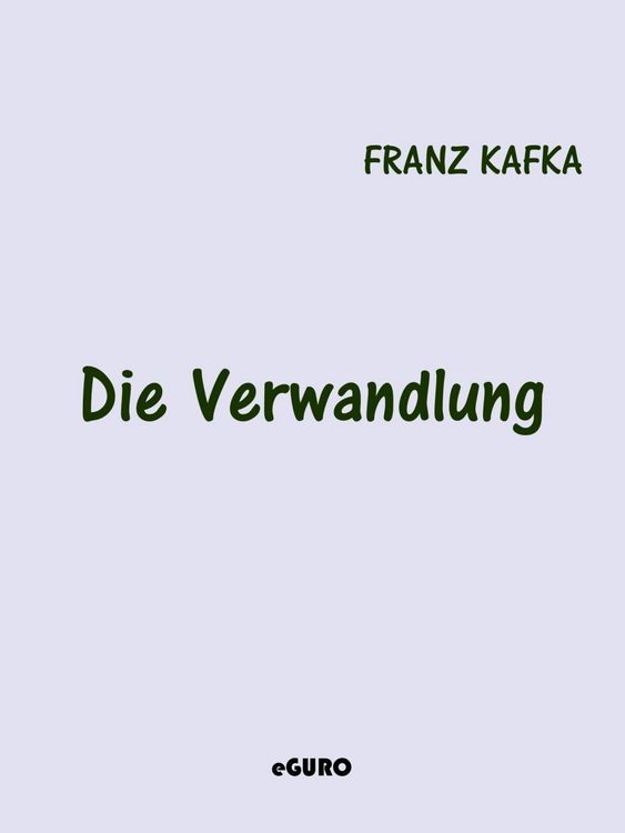 Produktbild: Die Verwandlung