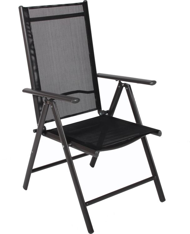 Produktbild: 2er-Set Gartenst&uuml;hle klappbar 7-fach verstellbar