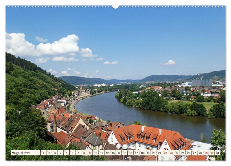 Produktbild: Liebenswertes Miltenberg am Main (hochwertiger Premium Wandkalender 2026 DIN A2 quer), Kunstdruck in Hochglanz