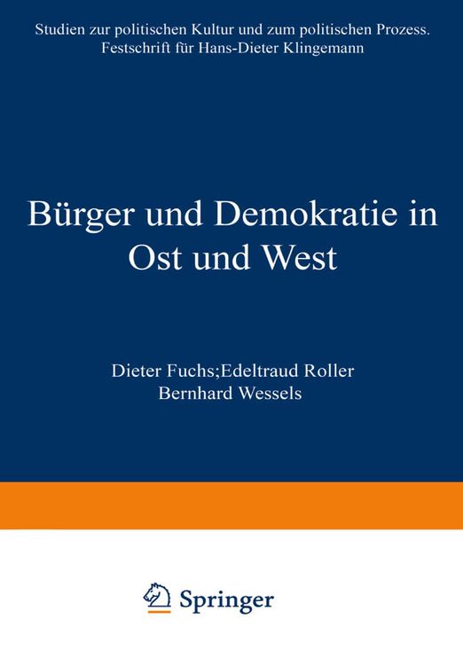 Produktbild: B&uuml;rger und Demokratie in Ost und West