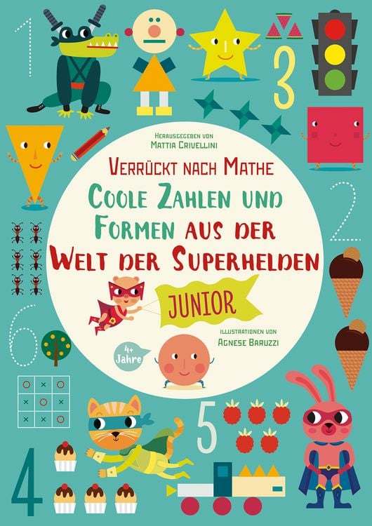Produktbild: Coole Zahlen und Formen aus der Welt der Superhelden: Verr&uuml;ckt nach Mathe