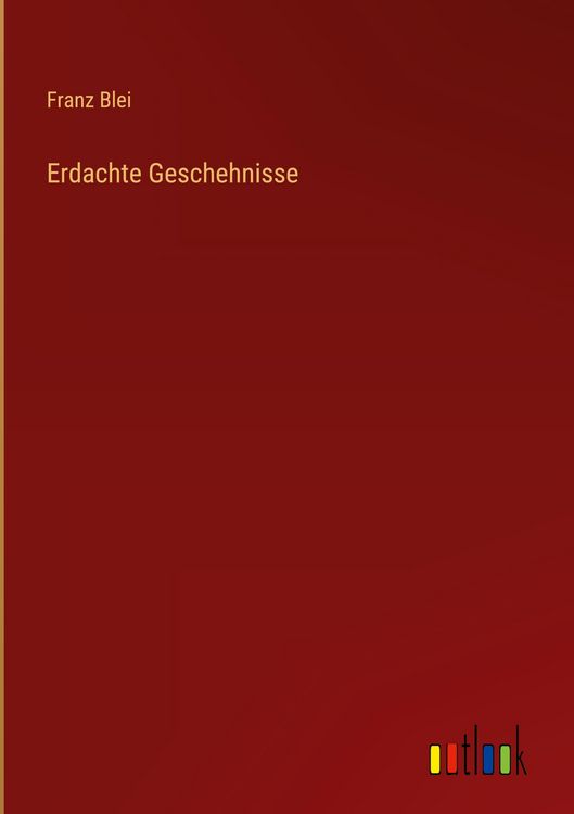 Produktbild: Erdachte Geschehnisse