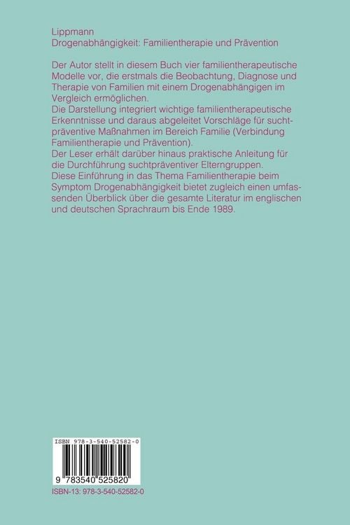 Produktbild: Drogenabh&auml;ngigkeit: Familientherapie und Pr&auml;vention