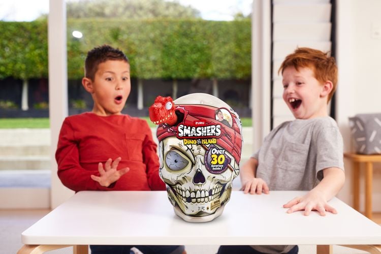 Produktbild: Smashers - Dino Island Piratenkopf Serie 1