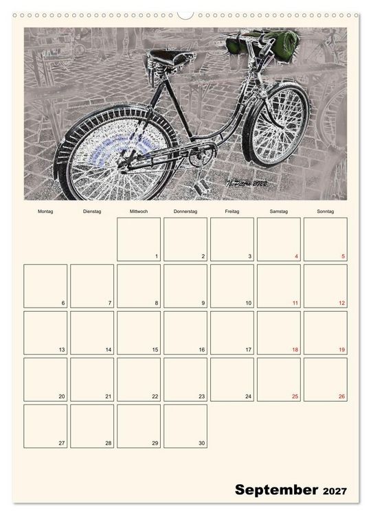 Produktbild: Beweg dich nach vorne! (hochwertiger Premium Wandkalender 2027 DIN A2 hoch), Kunstdruck in Hochglanz