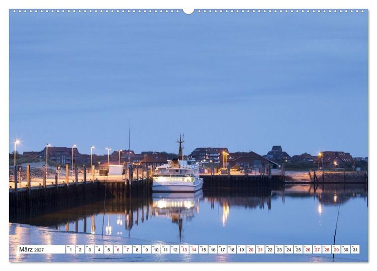 Produktbild: Baltrum - Momente einer Reise (Wandkalender 2027 DIN A2 quer), CALVENDO Monatskalender