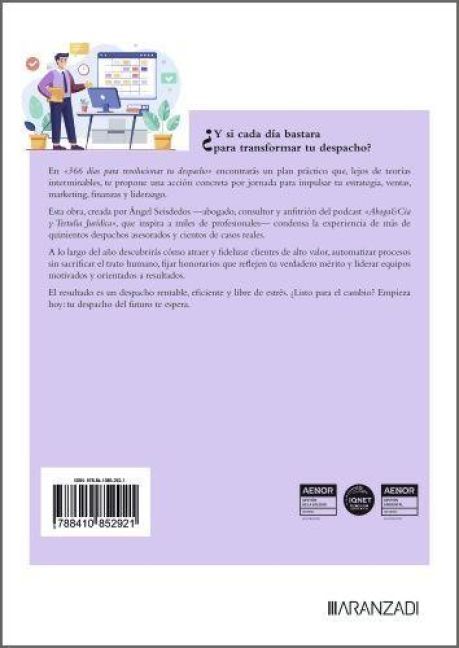Produktbild: 366 d&iacute;as para revolucionar tu despacho