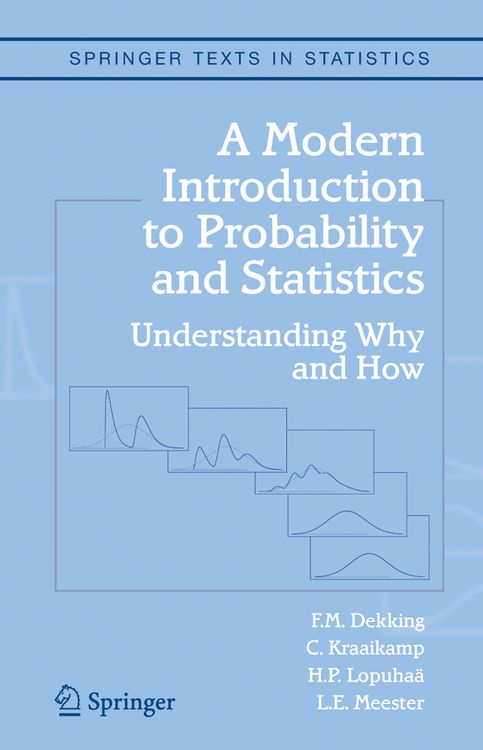 Produktbild: A Modern Introduction to Probability and Statistics