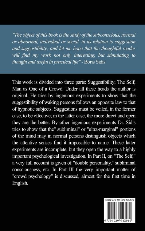 Produktbild: The psychology of suggestion