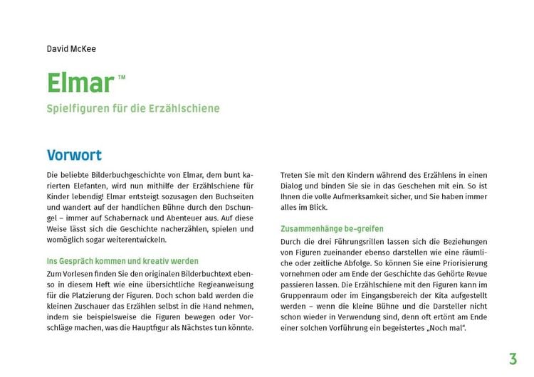Produktbild: Elmar. Erz&auml;hlschienen-Figurenset