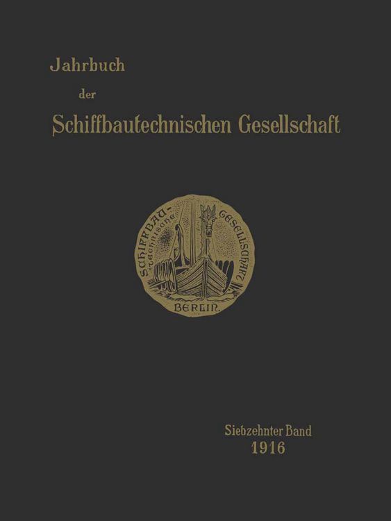 Produktbild: Jahrbuch der Schiffbautechnischen Gesellschaft