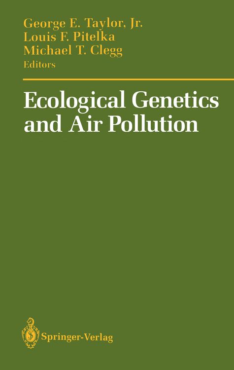 Produktbild: Ecological Genetics and Air Pollution