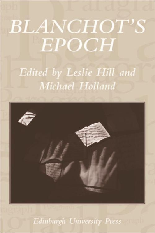 Produktbild: Blanchot's Epoch