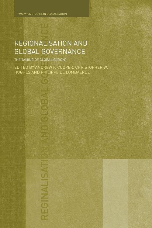 Produktbild: Regionalisation and Global Governance
