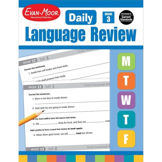 Produktbild: Daily Language Review Grade 3 Te