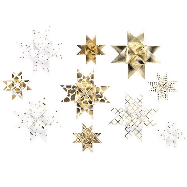 Produktbild: Fr&ouml;belsterne GRAPHIC, WEISS/GOLD