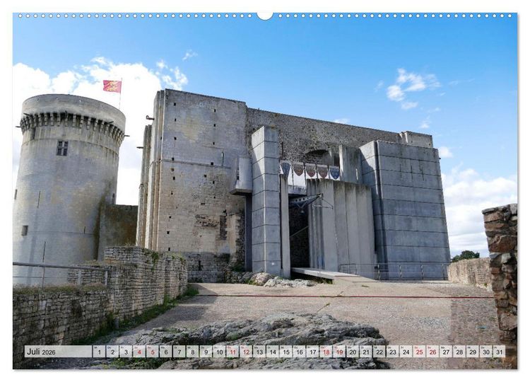 Produktbild: Normandie erleben (hochwertiger Premium Wandkalender 2026 DIN A2 quer), Kunstdruck in Hochglanz