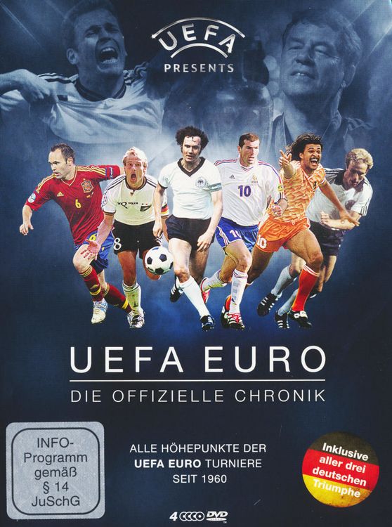 Produktbild: UEFA Euro - Die offizielle Chronik [4 DVDs]