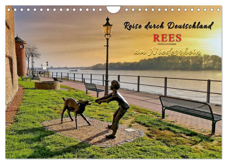 Produktbild: Reise durch Deutschland - Rees am Niederrhein (Wandkalender 2026 DIN A4 quer), CALVENDO Monatskalender