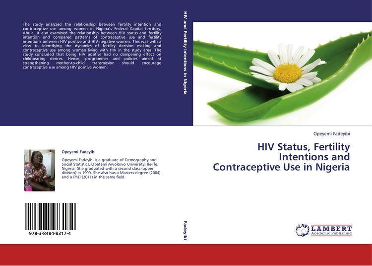 Produktbild: HIV Status, Fertility Intentions and Contraceptive Use in Nigeria