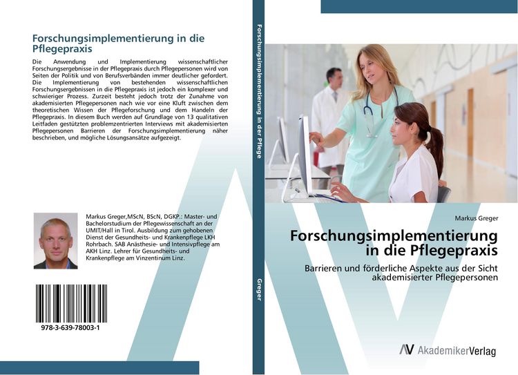 Produktbild: Forschungsimplementierung in die Pflegepraxis