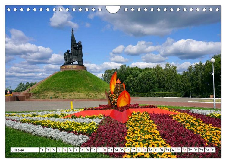 Produktbild: Stalinorgel und T-34 - Sowjetische Milit&auml;rhistorie (Wandkalender 2026 DIN A4 quer), CALVENDO Monatskalender