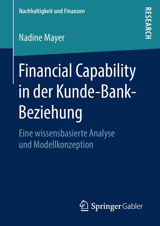 Produktbild: Financial Capability in der Kunde-Bank-Beziehung