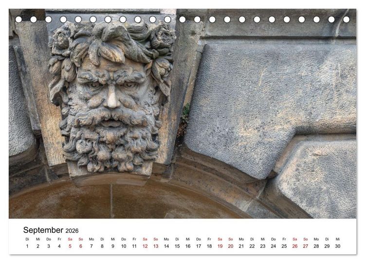 Produktbild: Dresden, Atmosph&auml;re der Altstadt (Tischkalender 2026 DIN A5 quer), CALVENDO Monatskalender