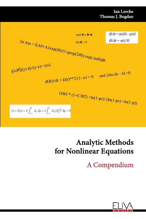 Produktbild: Analytic Methodsfor Nonlinear Equations