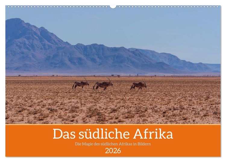 Produktbild: Das s&uuml;dliche Afrika 2026 (Wandkalender 2026 DIN A2 quer), CALVENDO Monatskalender