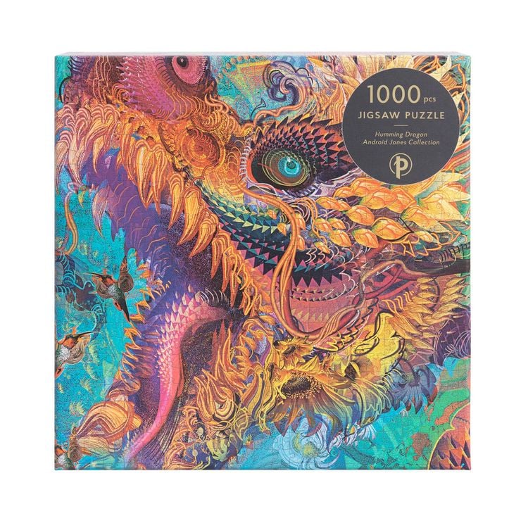 Produktbild: Humming Dragon 1000 Piece Jigsaw Puzzle by Paperblanks (Android Jones Collection)