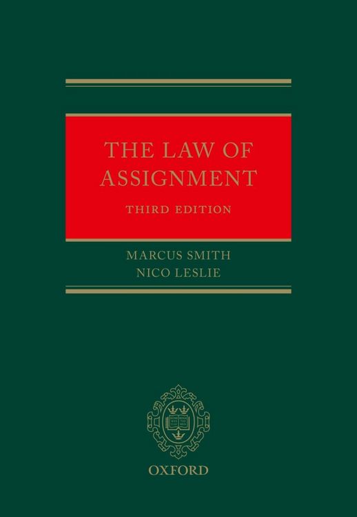 Produktbild: The Law of Assignment