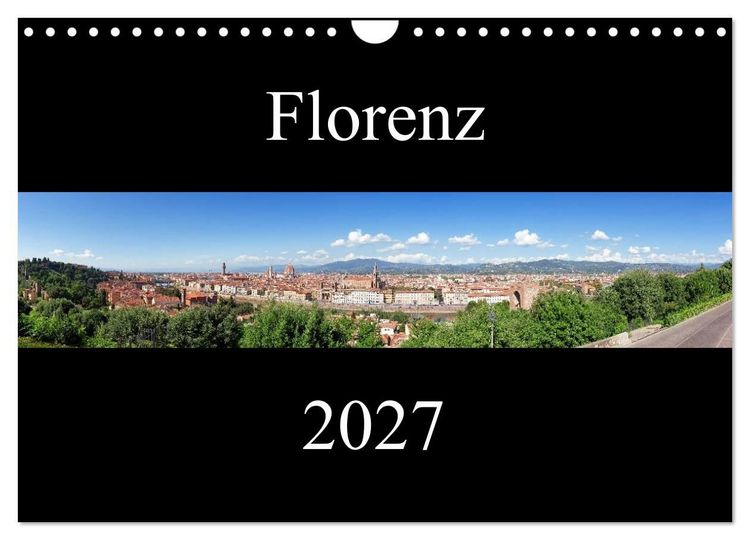 Produktbild: Florenz (Wandkalender 2027 DIN A4 quer), CALVENDO Monatskalender