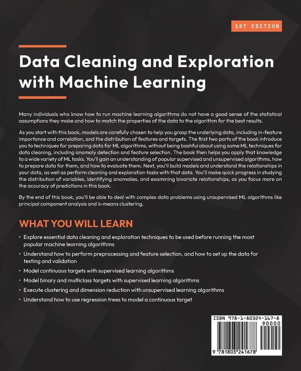 Produktbild: Data Cleaning and Exploration with Machine Learning