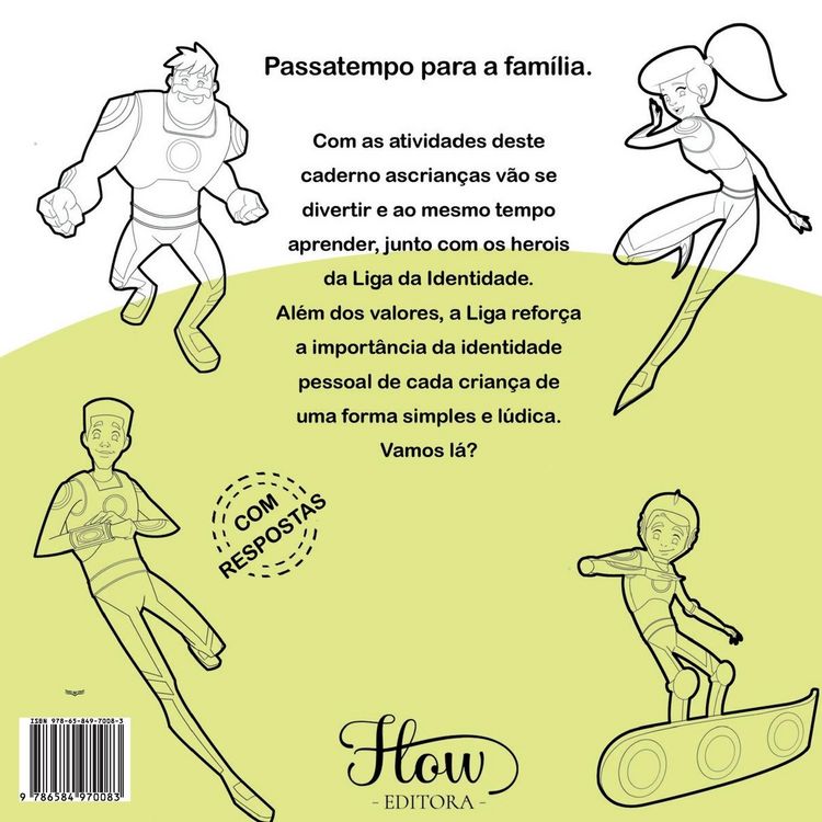 Produktbild: Liga da Identidade - Livro de Atividades