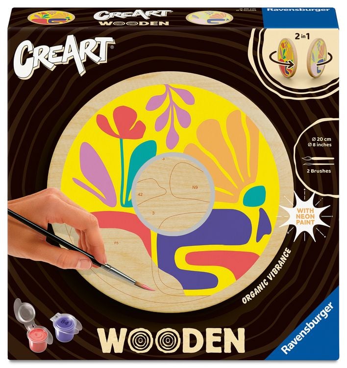 Produktbild: CreArt Wooden - Organische Schwingungen