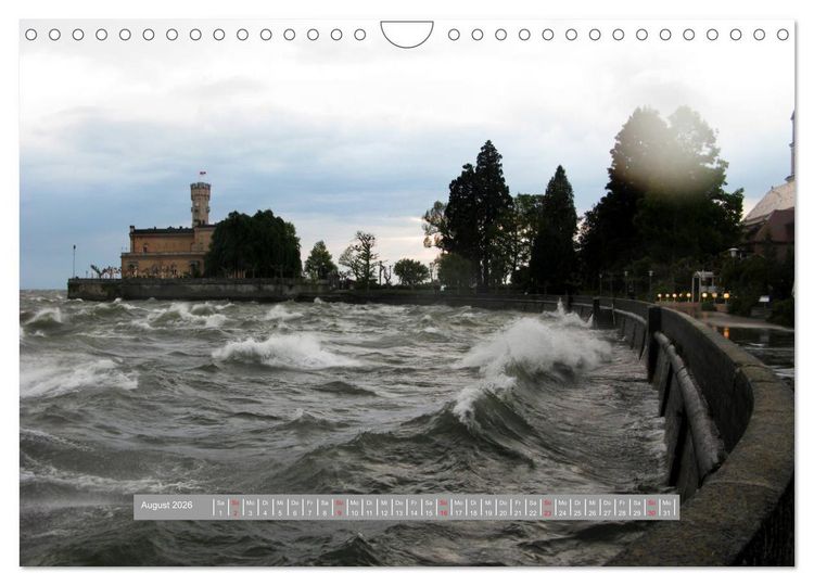 Produktbild: 2026 Langenargen am Bodensee (Wandkalender 2026 DIN A4 quer), CALVENDO Monatskalender