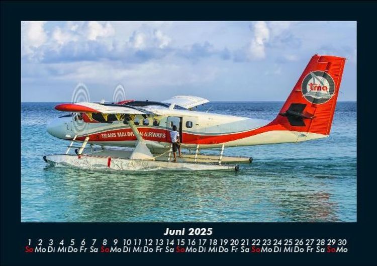 Produktbild: Flugzeuge 2025 Fotokalender DIN A5