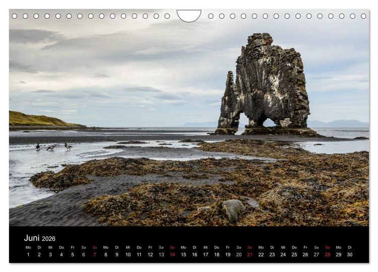 Produktbild: Faszination Island (Wandkalender 2026 DIN A4 quer), CALVENDO Monatskalender