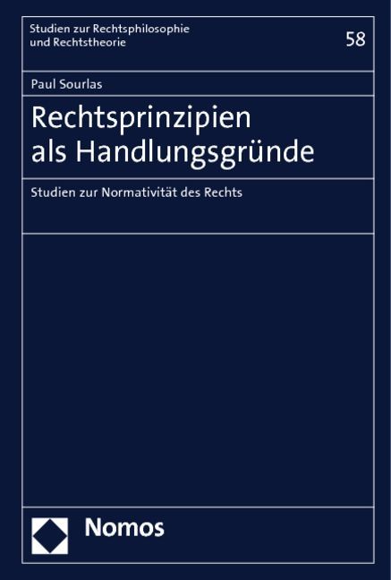 Produktbild: Rechtsprinzipien als Handlungsgr&uuml;nde