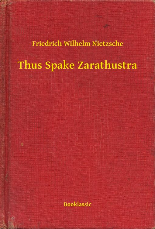 Produktbild: Thus Spake Zarathustra