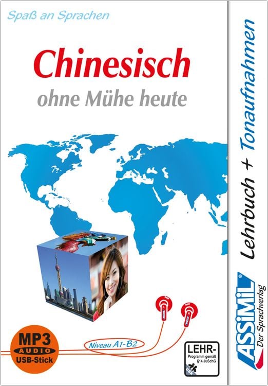 Produktbild: ASSiMiL Chinesisch ohne M&uuml;he heute &ndash; MP3-Sprachkurs - Niveau A1-B2