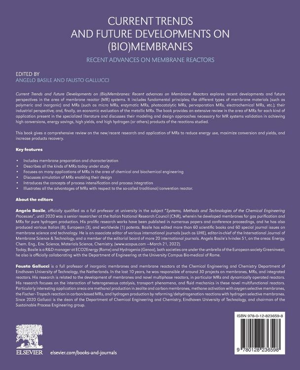 Produktbild: Current Trends and Future Developments on (Bio-) Membranes