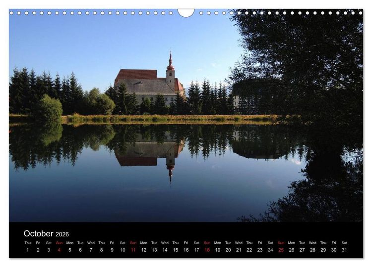 Produktbild: Monuments of Slovakia 2026 (Wall Calendar 2026 DIN A3 landscape), CALVENDO 12 Month Wall Calendar