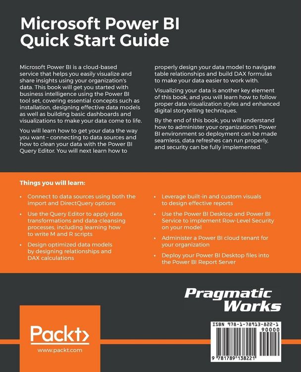 Produktbild: Microsoft Power BI Quick Start Guide