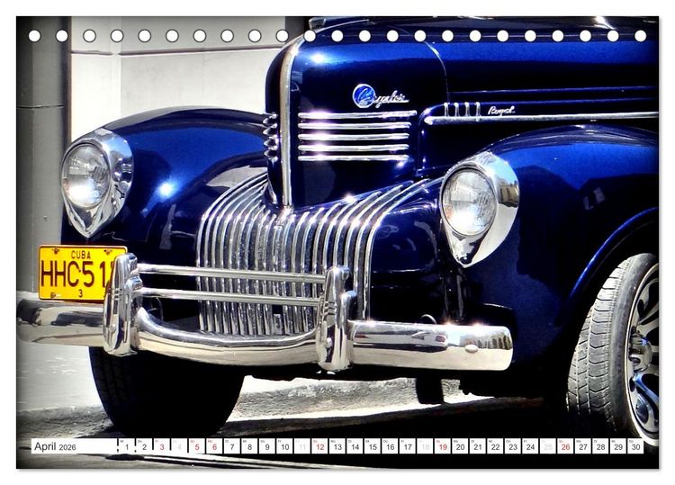Produktbild: American Classics (Tischkalender 2026 DIN A5 quer), CALVENDO Monatskalender