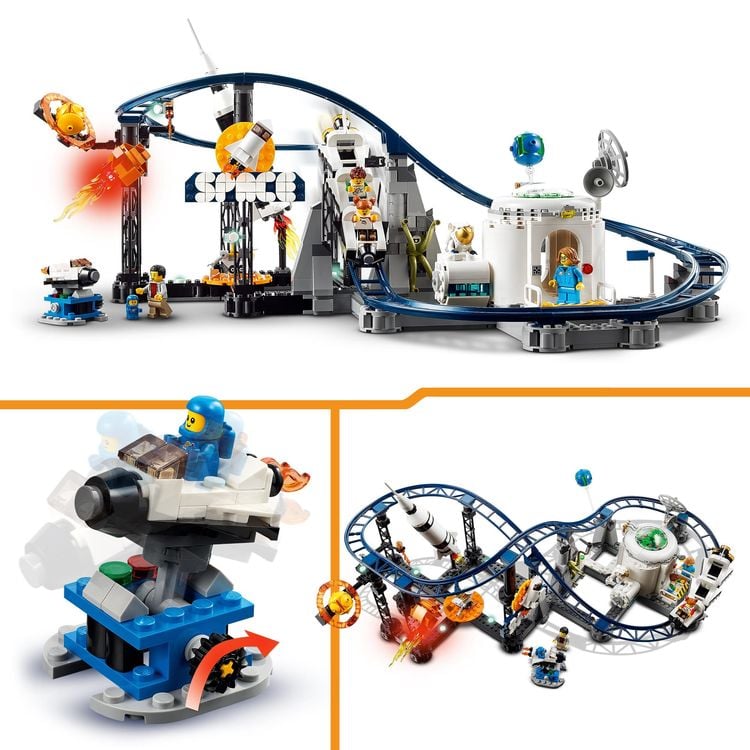 LEGO Creator 3 in 1 31142 Weltraum Achterbahn Kirmes Spielzeug kaufen Spielwaren